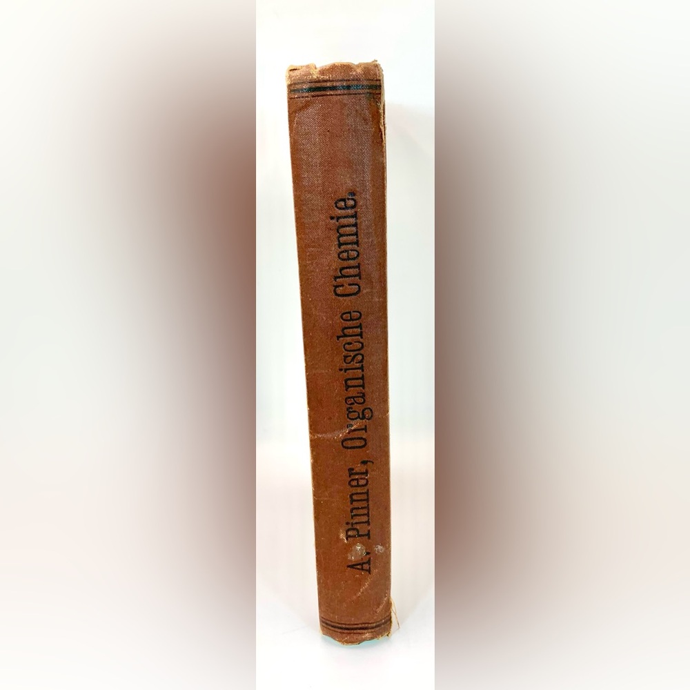Repetitorium Der Organischen Chemie., A. Pinner, Hardcover, 1888, Antique